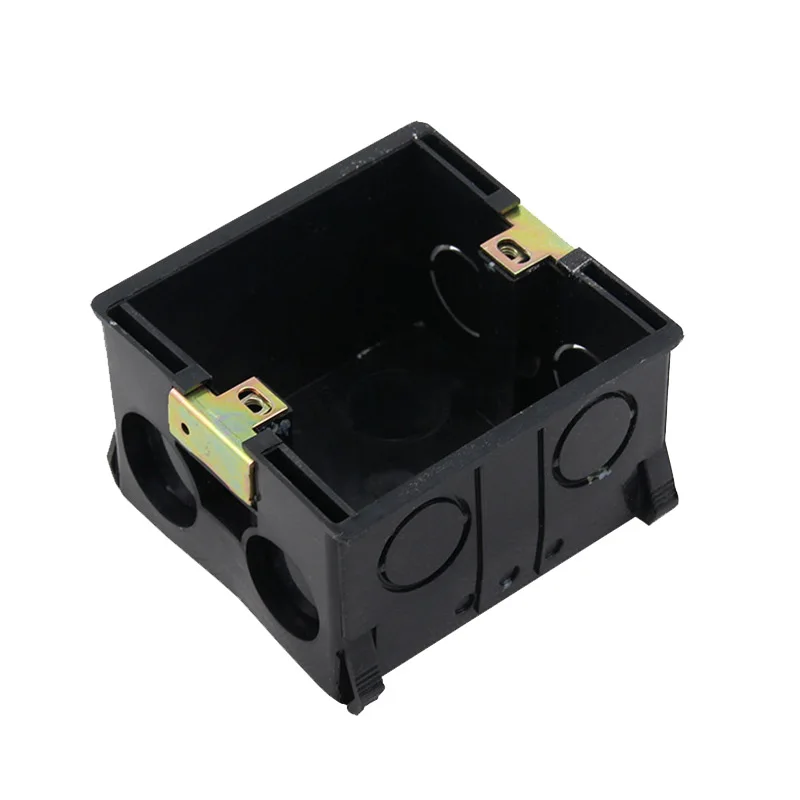 Type 86 dark install wall switch socket box general bottom box high strength wiring box 86-01
Type 86 dark install wall switch socket box general bottom box high strength wiring box 86-01