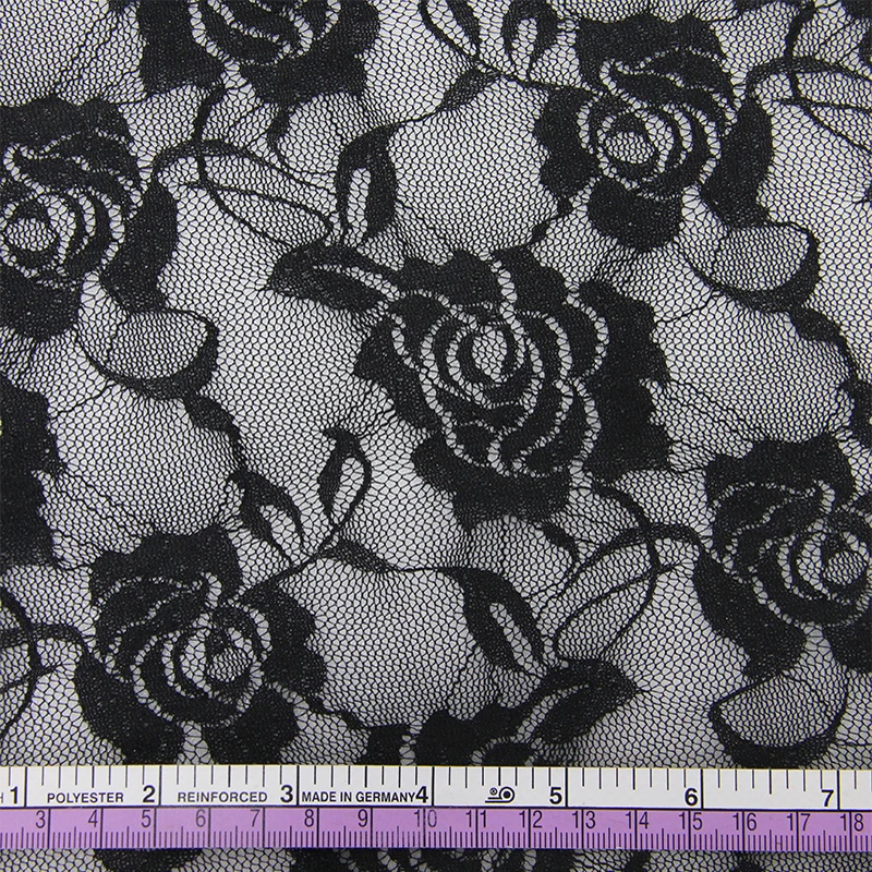 50*147CM black Rose lace fabric for Tissue Kids Bedding textile for Sewing Tilda Doll, DIY handmade material,45812
50*147CM black Rose lace fabric for Tissue Kids Bedding textile for Sewing Tilda Doll, DIY handmade material,45812