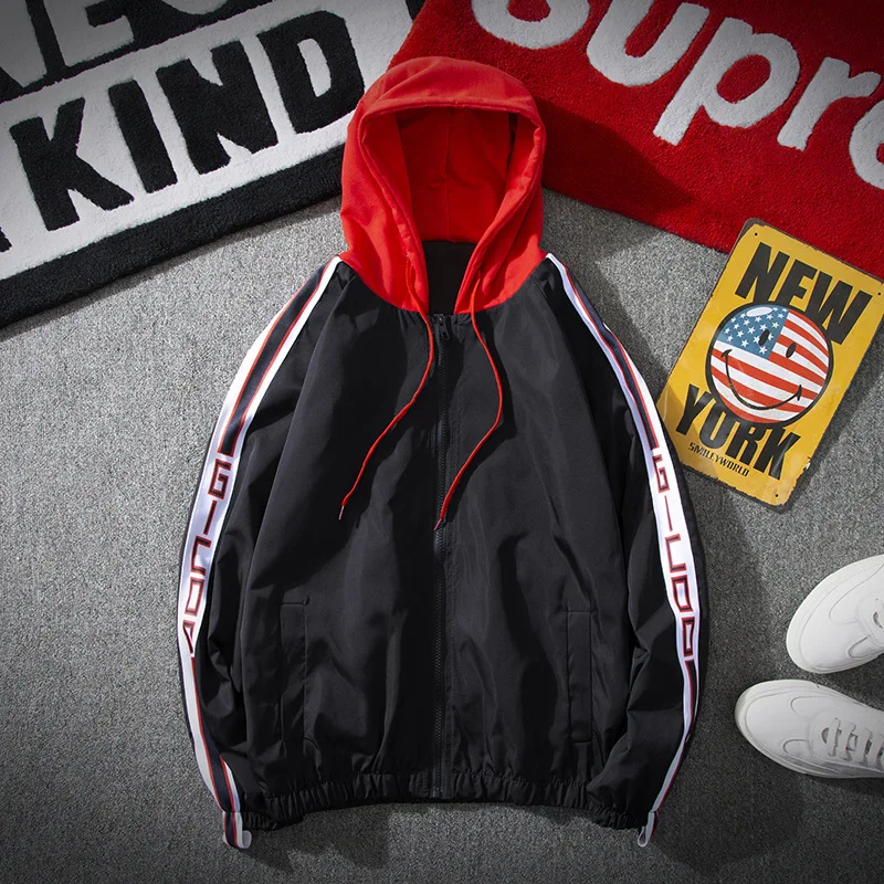 Alphanumeric Printing Men's Couple Jacket New Striped Hoodie Trend Hip Hop Streetwear Large Size M-8XL;YA052
Alphanumeric Printing Men's Couple Jacket New Striped Hoodie Trend Hip Hop Streetwear Large Size M-8XL;YA052