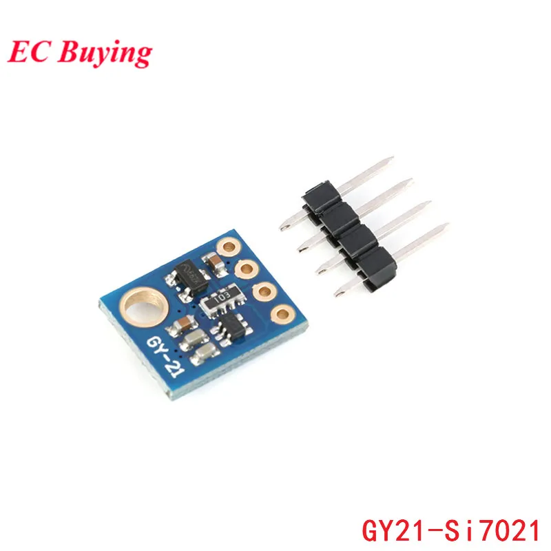 Humidity Sensor I2C IIC Interface Si7021 Temperature and Humidity Sensor Module High Precision GY21-Si7021
Humidity Sensor I2C IIC Interface Si7021 Temperature and Humidity Sensor Module High Precision GY21-Si7021
