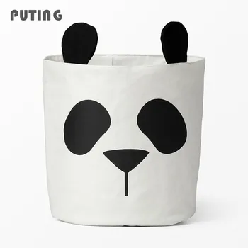 Cute Panda Animal Storage Bag Baby Kids Toy Clothes Canvas Laundry Basket Storage Bag Can Stand Room Decor 30*40cm GPD8148
Cute Panda Animal Storage Bag Baby Kids Toy Clothes Canvas Laundry Basket Storage Bag Can Stand Room Decor 30*40cm GPD8148