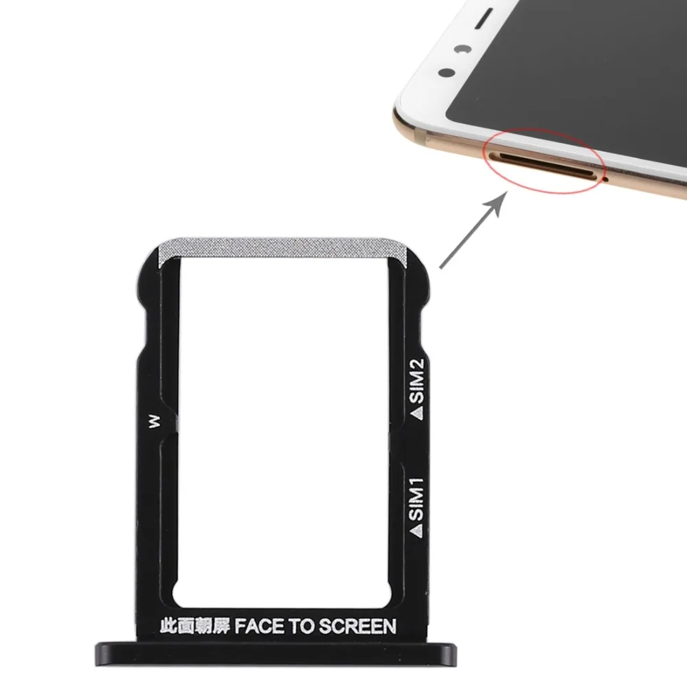 Лоток для Sim карты Xiaomi Mi 6X адаптер держатель лоток Micro SD TF запасная часть сотового