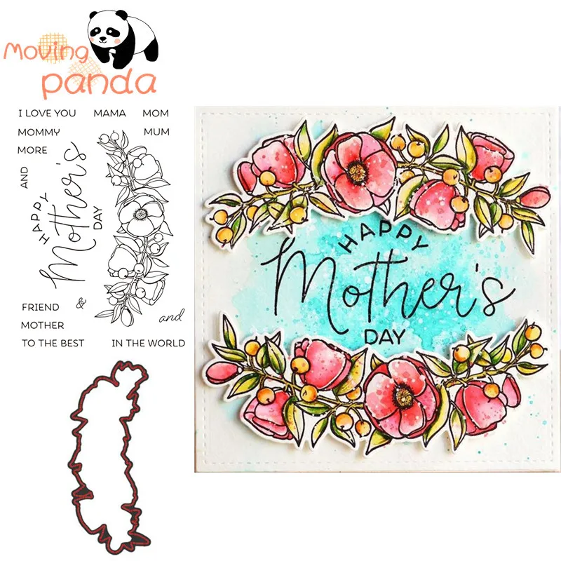 2019 New MOTHER'S DAY Metal Cutting Dies and Clear Stamps for Scrapbooking for DIY Card Making Cutting Crafts Stencil Dies
2019 New MOTHER'S DAY Metal Cutting Dies and Clear Stamps for Scrapbooking for DIY Card Making Cutting Crafts Stencil Dies