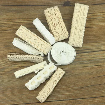 New 10YARD/Lot Handmade Patchwork Cotton Material Lace Ribbon For Home DIY Sewing Wedding Crafts Decoration COTTON LACE
New 10YARD/Lot Handmade Patchwork Cotton Material Lace Ribbon For Home DIY Sewing Wedding Crafts Decoration COTTON LACE
