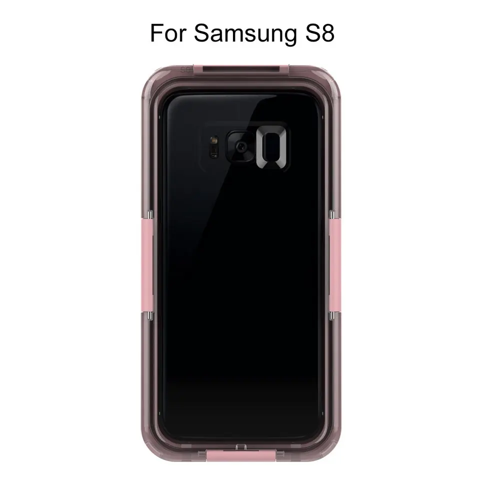 8 Pcs Pink Waterproof Shockproof Soft Silicone Smartphone Case Suitable for Samsung S8 Lightweight Full Protective Case Cover
8 Pcs Pink Waterproof Shockproof Soft Silicone Smartphone Case Suitable for Samsung S8 Lightweight Full Protective Case Cover