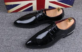 men leather flat shoes male pointed toes england style business dress shoe male england style popular wedding shoe free shipping
men leather flat shoes male pointed toes england style business dress shoe male england style popular wedding shoe free shipping