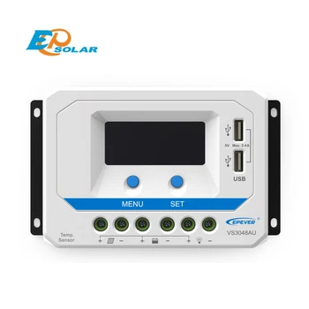 EPSOLAR VS3048AU 30A 12V 24V 36V 48V EP EPEVER New Viewstar Solar Charge controller LCD display
EPSOLAR VS3048AU 30A 12V 24V 36V 48V EP EPEVER New Viewstar Solar Charge controller LCD display