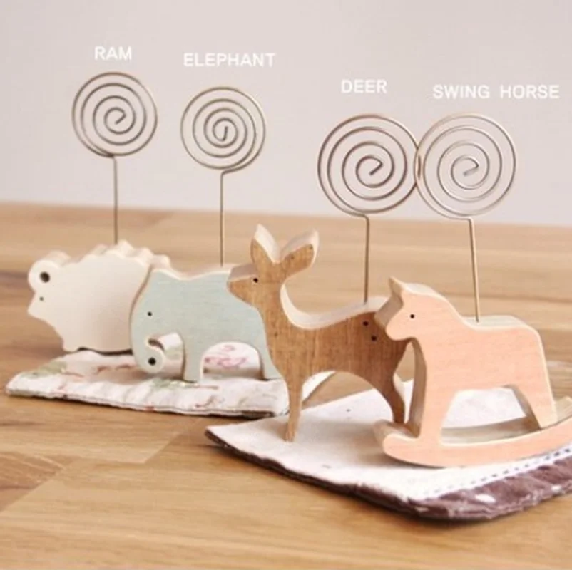 Card Holder 1pc Wood Stand Ram Elephant Horse Deer Bookends Desktop Photo Memo Note Clip Office Stationery Decor Card Holder
Card Holder 1pc Wood Stand Ram Elephant Horse Deer Bookends Desktop Photo Memo Note Clip Office Stationery Decor Card Holder