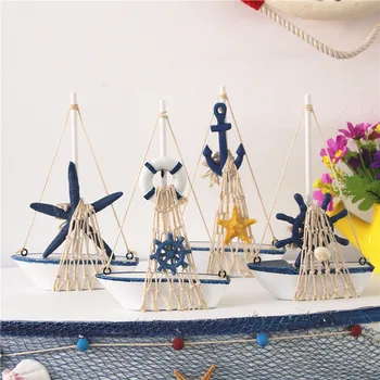 For Living Room Bedroom Mediterranean Wood Handmade Sailboat Model Cotton Net Boat Home Decorations Wood Crafts Ornaments
For Living Room Bedroom Mediterranean Wood Handmade Sailboat Model Cotton Net Boat Home Decorations Wood Crafts Ornaments