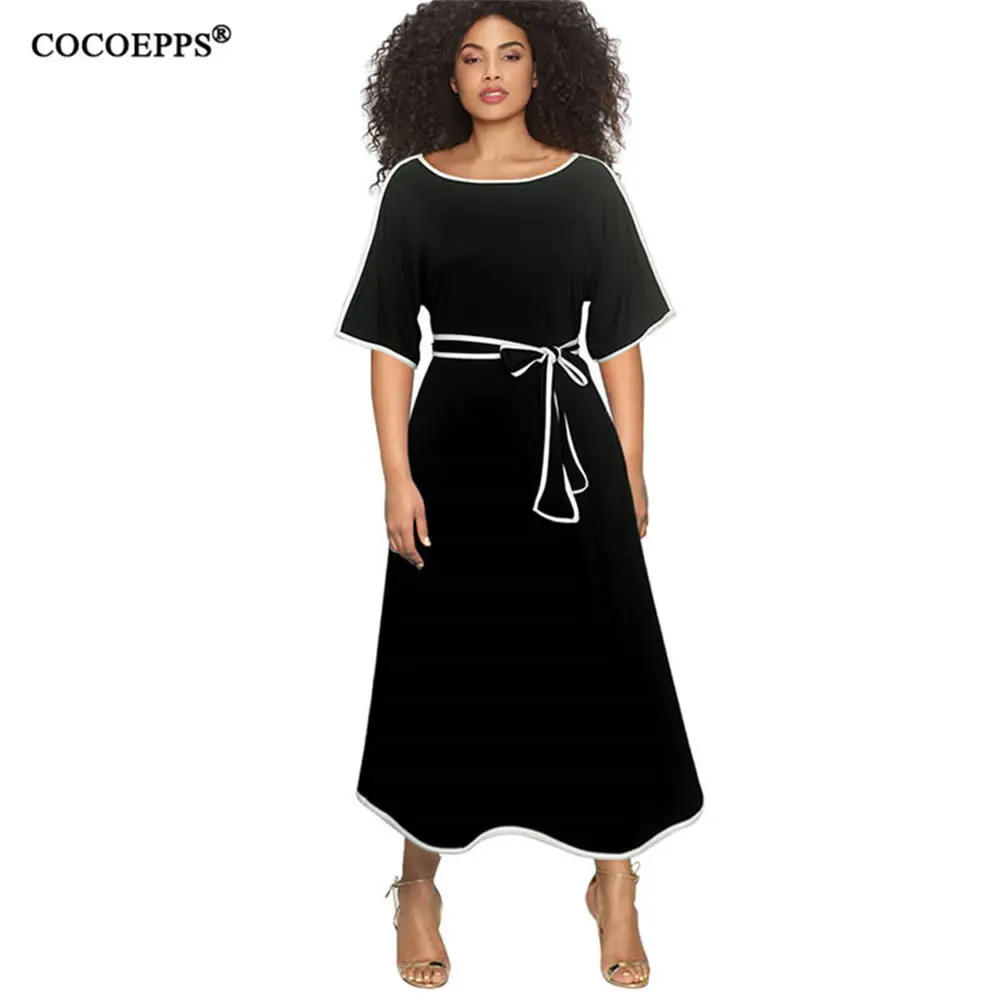 COCOEPPS 5XL 6XL Large Size Women Dress Casual Work Office bodycon Dresses Plus Big Size Elegant Female Clothes Maxi Vestidos 
COCOEPPS 5XL 6XL Large Size Women Dress Casual Work Office bodycon Dresses Plus Big Size Elegant Female Clothes Maxi Vestidos