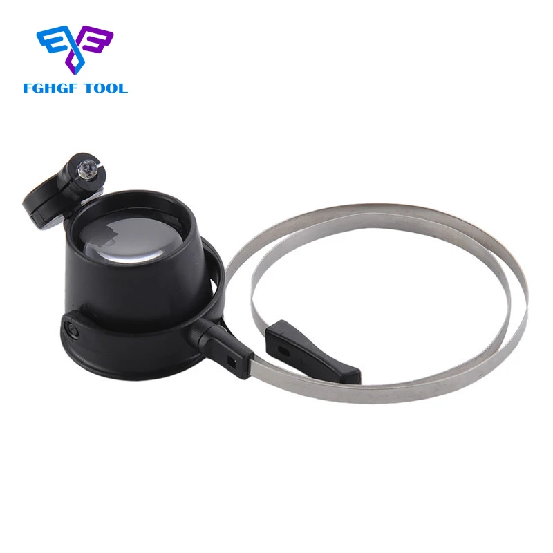 FGHGF 15x Led Hands Free Eye Loupe Repair Magnifier Headband ABS Acrylic Lens Metal For Jewelry Watchmaker 
FGHGF 15x Led Hands Free Eye Loupe Repair Magnifier Headband ABS Acrylic Lens Metal For Jewelry Watchmaker