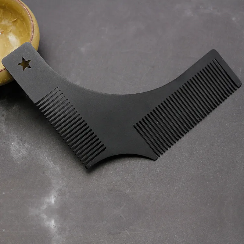 Beard Trim Stencil Comb Stainless Steel Beard Comb Beard Styling Comb Men's Beard Care Repair Tool G0319
Beard Trim Stencil Comb Stainless Steel Beard Comb Beard Styling Comb Men's Beard Care Repair Tool G0319