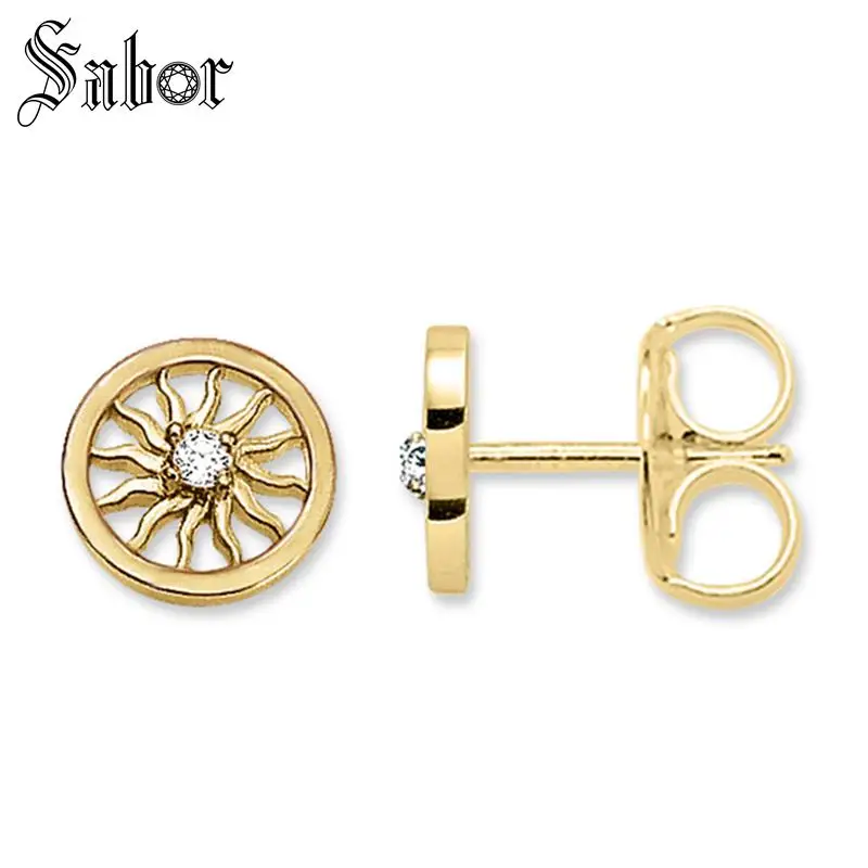 Stud Earrings Gold Sun party Gift Gift For Women Men High Quality Earring 925 Sterling Silver Fashion Jewelry thomas
Stud Earrings Gold Sun party Gift Gift For Women Men High Quality Earring 925 Sterling Silver Fashion Jewelry thomas
