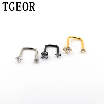 free shipping Hot 30pcs 16G surgical Stainless Steel double gem cubic CZ zircon ear tragus piercing earring
free shipping Hot 30pcs 16G surgical Stainless Steel double gem cubic CZ zircon ear tragus piercing earring