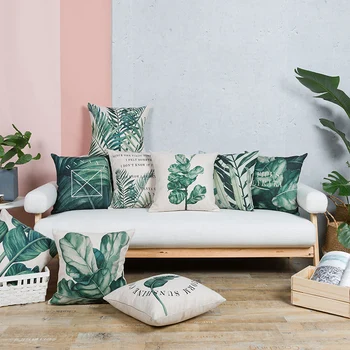 Drop Ship Nordic Green Leaves Pillow Cover Cushion Cover Home Decor Pillowcase Decorative Throw Pillow Sham
Drop Ship Nordic Green Leaves Pillow Cover Cushion Cover Home Decor Pillowcase Decorative Throw Pillow Sham