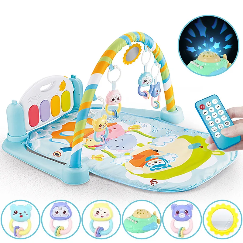 Baby Plat Mat Projection Remot Control Toys Gym Mat Soft Infant Baby Carpet Rug Activity Crawling Mat Kids Developing Mat CB38
Baby Plat Mat Projection Remot Control Toys Gym Mat Soft Infant Baby Carpet Rug Activity Crawling Mat Kids Developing Mat CB38