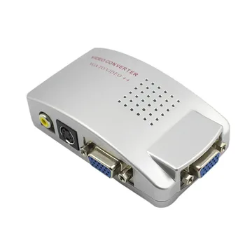HIPERDEAL VGA To TV RCA Composite Converter Adapter S-video Box For PC Laptop Windows 4.16
HIPERDEAL VGA To TV RCA Composite Converter Adapter S-video Box For PC Laptop Windows 4.16