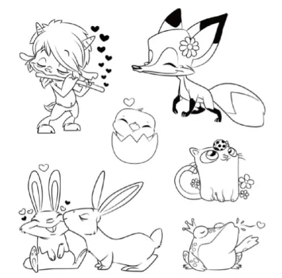 Rabbit frog Transparent Clear Silicone Stamp/Seal for DIY scrapbooking/photo album Decorative clear stamp A1351
Rabbit frog Transparent Clear Silicone Stamp/Seal for DIY scrapbooking/photo album Decorative clear stamp A1351