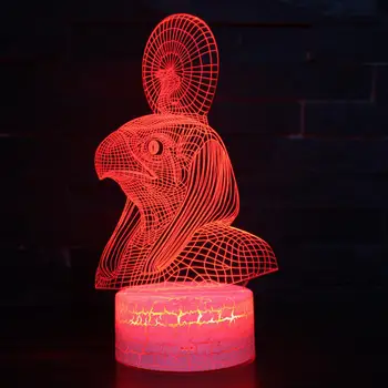 2018 New Eagle Head Pharaoh 3d Night Light Led Creative Visual Decorative 3d Lamp Novelty Living Room Gift Kids Lamp
2018 New Eagle Head Pharaoh 3d Night Light Led Creative Visual Decorative 3d Lamp Novelty Living Room Gift Kids Lamp