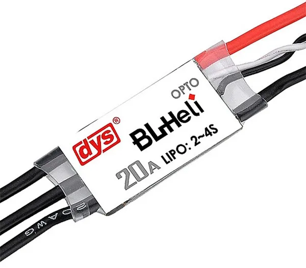 FVT Mini 20A 2-4S насильственный ESC электрический регулятор скорости для Little Bee 4 шт./лот |