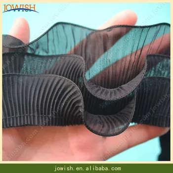 wholesale 3layer white black ruffle chiffon lace trim Wrinkling Lace Chiffon plated trims for skirt/dress
wholesale 3layer white black ruffle chiffon lace trim Wrinkling Lace Chiffon plated trims for skirt/dress