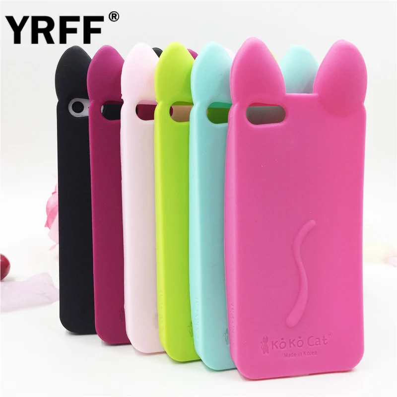 YRFF Cartoon 3D Mouse Ear koko Cat Case For apple iphone 4s 4 4G Silicon phone Back Cover Case For iphone 4 4S Cute case
YRFF Cartoon 3D Mouse Ear koko Cat Case For apple iphone 4s 4 4G Silicon phone Back Cover Case For iphone 4 4S Cute case