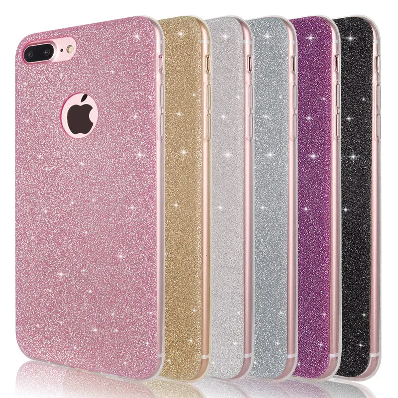 Cell Phone Cover Frosted Shine Silicone Soft Case for iPhone Models Sadoun.com