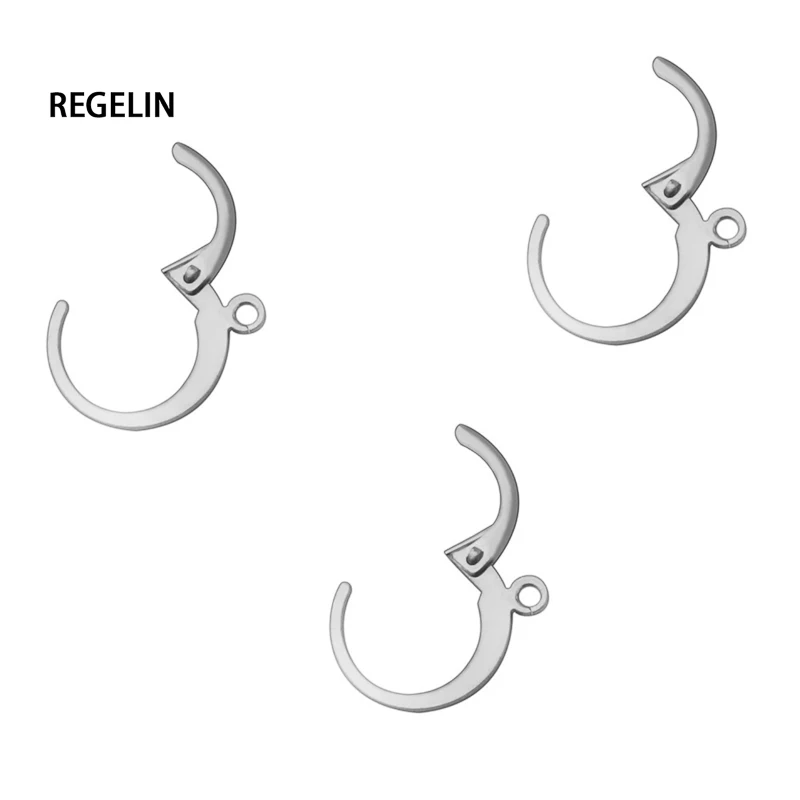 REGELIN Stainless Steel French Earring Hooks Clasps Settings Base Settings for DIY Earrings Jewelry Making Accessories 20pcs
REGELIN Stainless Steel French Earring Hooks Clasps Settings Base Settings for DIY Earrings Jewelry Making Accessories 20pcs