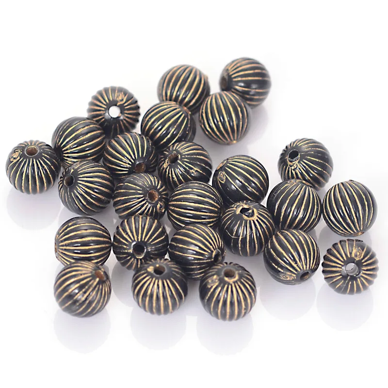 200x 10mm Fluted Corrugated Vintage Inspired Ethnic Stripe Round Acrylic Antique Design Spacer Bead For Diy Jewelry Making
200x 10mm Fluted Corrugated Vintage Inspired Ethnic Stripe Round Acrylic Antique Design Spacer Bead For Diy Jewelry Making
