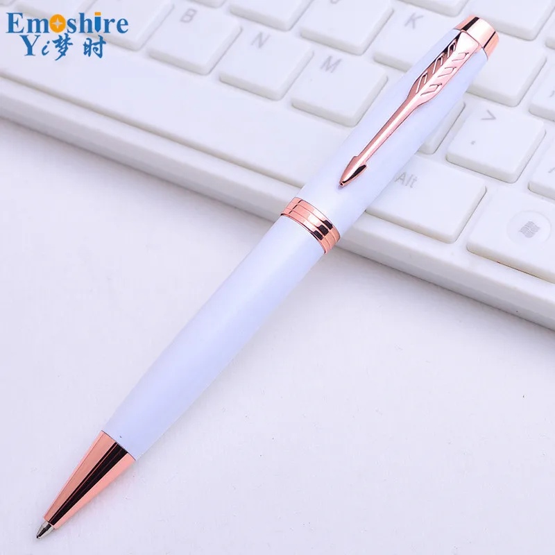 Emoshire Signature pen advertising gift wholesale Office stationery advertising pen custom logo pen Gift pen metal ballpoint pen (9)