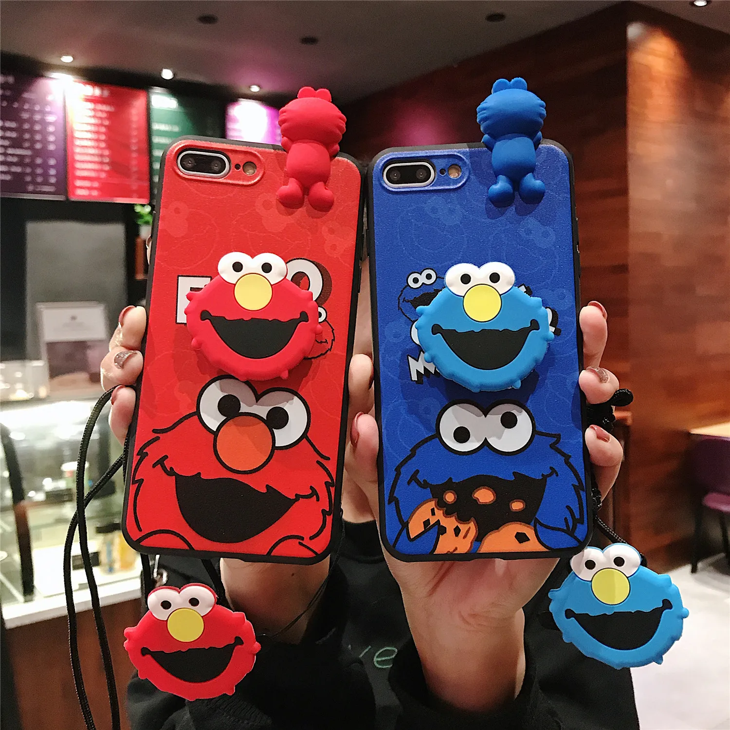 For iPhone 11 Pro Xs Max Xs XR 6 7 8Plus Case ELMO My Melody TPU Case Soft Phone Strap Rope Case
For iPhone 11 Pro Xs Max Xs XR 6 7 8Plus Case ELMO My Melody TPU Case Soft Phone Strap Rope Case