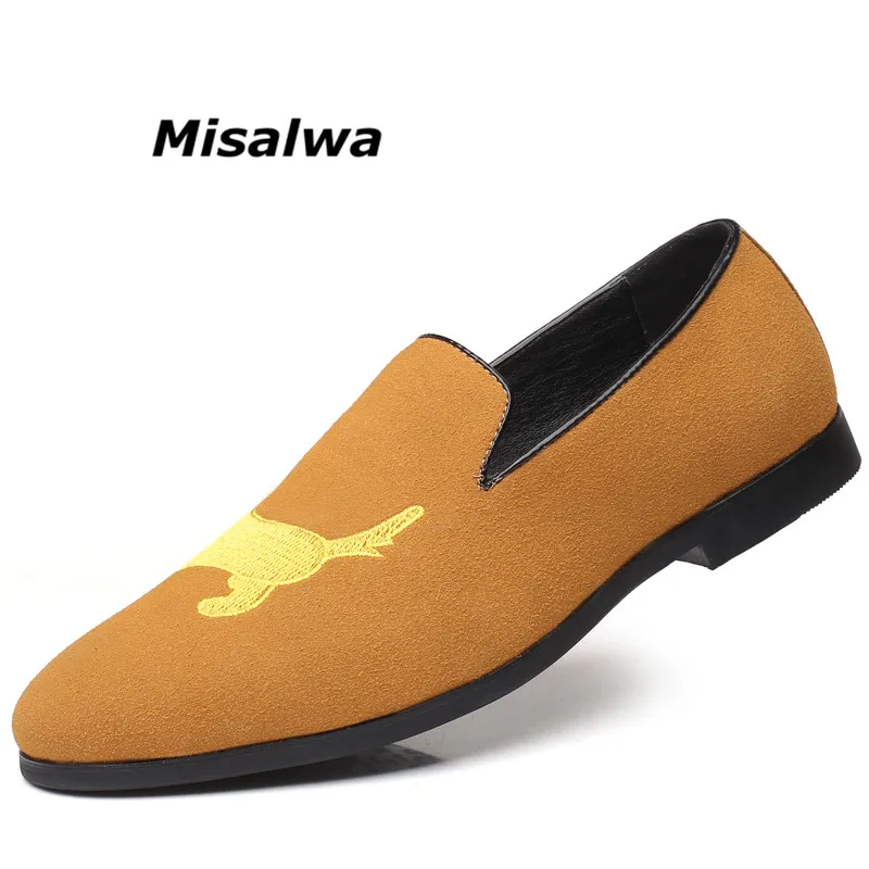Misalwa 2019 Pointed Toe Men's Slip on Loafers Plus Size Noble Comfortable Pure Color Driving Boat Moccasins Formal Dress Flats
Misalwa 2019 Pointed Toe Men's Slip on Loafers Plus Size Noble Comfortable Pure Color Driving Boat Moccasins Formal Dress Flats