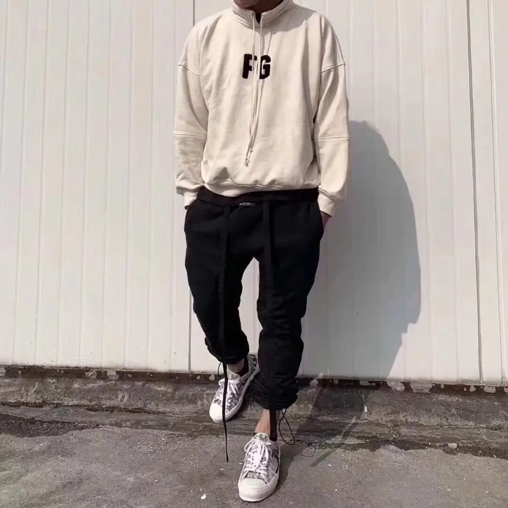 Europe and America high street tide word embroidery loose version stand collar drawstring long sleeve men and women
Europe and America high street tide word embroidery loose version stand collar drawstring long sleeve men and women