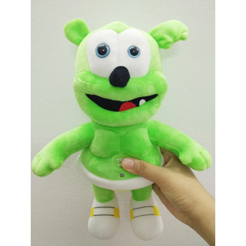 Плюшевая кукла 30 см с надписью I AM A GUMMY BEAR Gummibar (Цвет: зеленый)|doll plush toy|gift kids birthdayplush