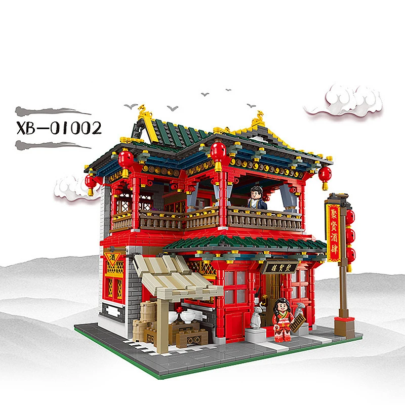 Building Blocks Fit LegoINGlys 01002 3267Pcs Chinese Style Architecture Series Tavern Castle Brand Plate Moc Bricks Adults Toys
Building Blocks Fit LegoINGlys 01002 3267Pcs Chinese Style Architecture Series Tavern Castle Brand Plate Moc Bricks Adults Toys