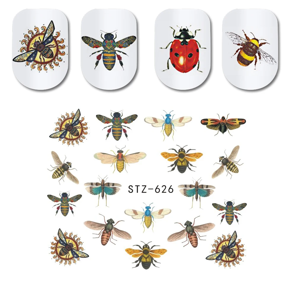 1Pcs Summer Nail Art Water Decal Transfer Sticker Wraps Tattoo Bee Sliders Nail Design Lacquer Manicure Decorations JISTZ620-627
1Pcs Summer Nail Art Water Decal Transfer Sticker Wraps Tattoo Bee Sliders Nail Design Lacquer Manicure Decorations JISTZ620-627