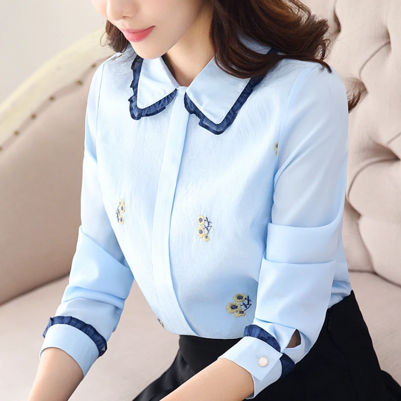 fashion women blouses 2019 turn down collar office blouse women tops chiffon blouse shirt long sleeve women shirts blusas A965
fashion women blouses 2019 turn down collar office blouse women tops chiffon blouse shirt long sleeve women shirts blusas A965