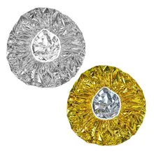 Gorro de baño desechable de papel de aluminio portátil nutritivo desechable impermeable ultrafino gorro de baño capuchas(China)