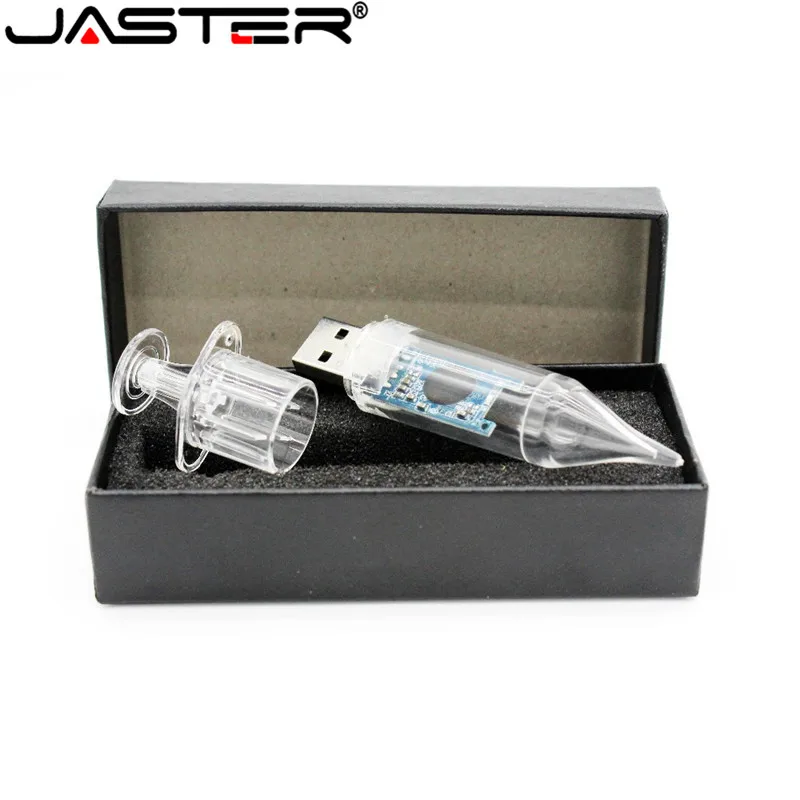 JASTER emulational Doctor Syringe USB Flash Drive Doctors injector with gift box Pen Drive fashion pendrive 4GB 8GB 16GB 32GB
JASTER emulational Doctor Syringe USB Flash Drive Doctors injector with gift box Pen Drive fashion pendrive 4GB 8GB 16GB 32GB