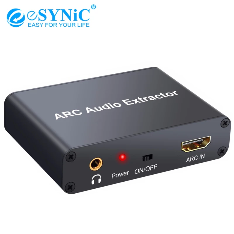 New HDMI Audio Extractor Adapter With HDMI Input & Coaxial SPDIF L/R RCA 3.5mm Output DC Converter 5V 24bit 192KHz DAC Adapter
New HDMI Audio Extractor Adapter With HDMI Input & Coaxial SPDIF L/R RCA 3.5mm Output DC Converter 5V 24bit 192KHz DAC Adapter