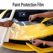 HOHOFILM 152cmx50cm Clear PPF Paint Protection Film for Car Wrap Film Transparent Auto Vehicle Coating sticker 60x20 TPU