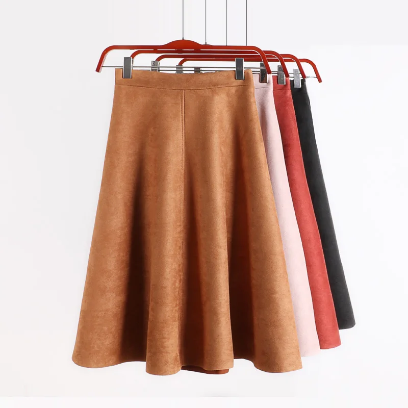 Autumn girl skirts winter new high waist was thin solid color loose skirt casual wild long skirt women
Autumn girl skirts winter new high waist was thin solid color loose skirt casual wild long skirt women