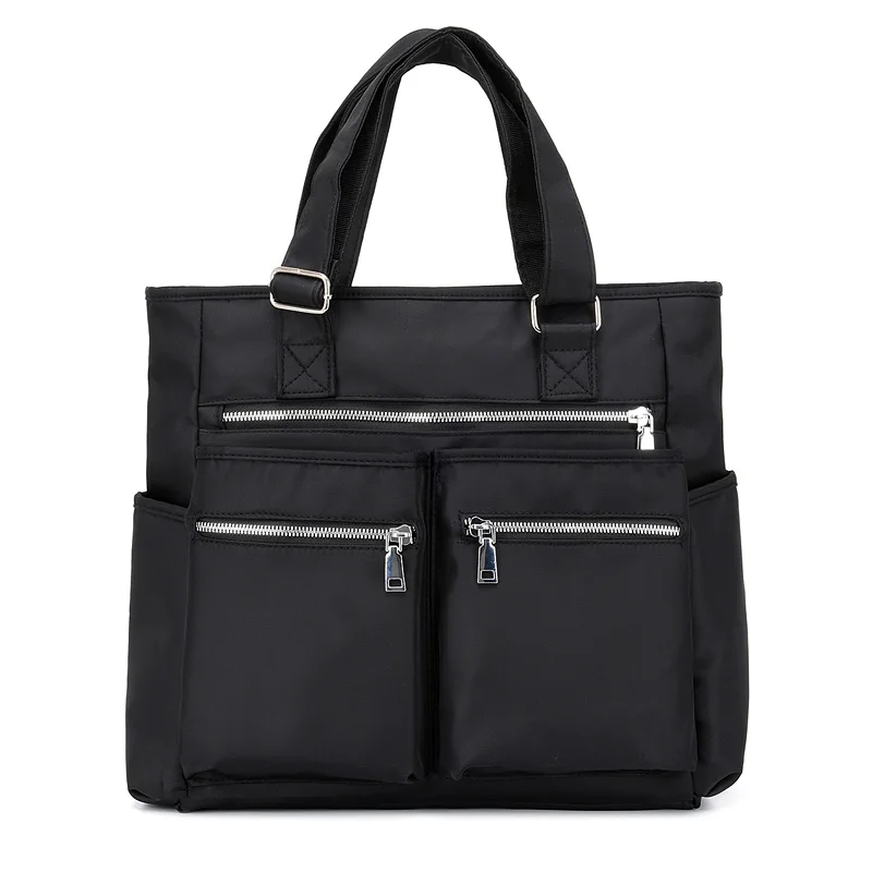 Casual Women Travel Top-handle Bag Nylon Trip Shoulder Bag Solid Mummy Waterproof Handbag Portable Big Tote
Casual Women Travel Top-handle Bag Nylon Trip Shoulder Bag Solid Mummy Waterproof Handbag Portable Big Tote