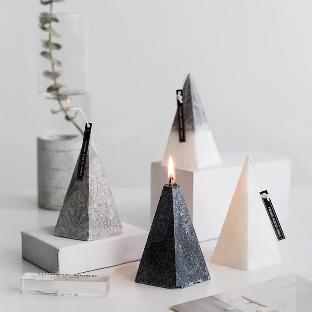 Nordic Style Geometric Cone Candle Aromatherapy Candle Essential Oil Candle Home Wedding Birthday Party Decoration Candle
Nordic Style Geometric Cone Candle Aromatherapy Candle Essential Oil Candle Home Wedding Birthday Party Decoration Candle