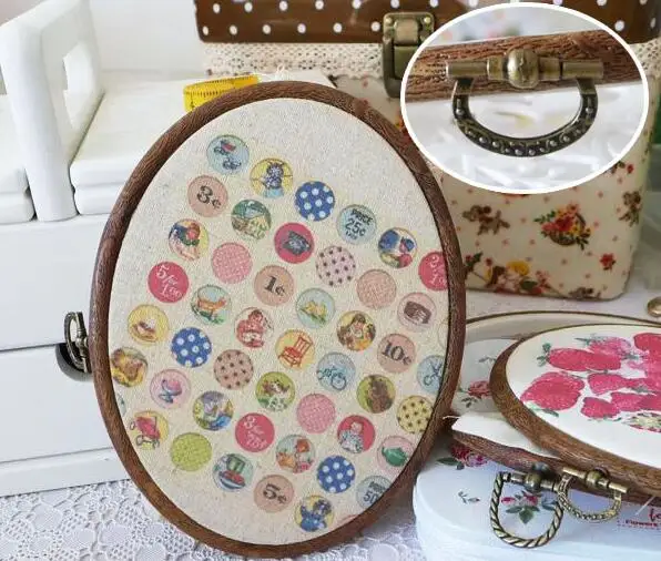 Wood Color Plastic Frame Embroidery Hoop Ring Circle Oval Loop For cross Stitch Needlecraft Embroidery Sewing Tool, 1 piece
Wood Color Plastic Frame Embroidery Hoop Ring Circle Oval Loop For cross Stitch Needlecraft Embroidery Sewing Tool, 1 piece