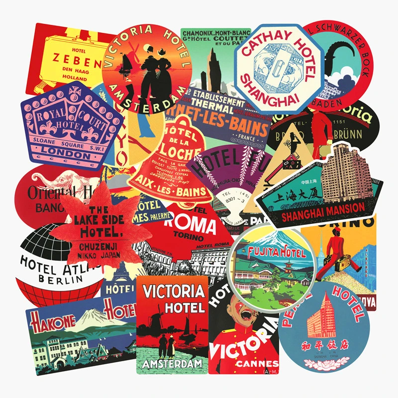 56 Pcs Retro Travel Nostalgia Mixed Series Stickers For Notebook PC Skateboard Bicycle Car Motorcycle DIY Waterproof Toy Sticker
56 Pcs Retro Travel Nostalgia Mixed Series Stickers For Notebook PC Skateboard Bicycle Car Motorcycle DIY Waterproof Toy Sticker