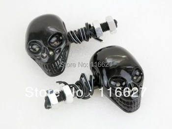 LED Turn Signal Light Indicator BLACK Skull Skeleton for Honda CBR Shadow Yamaha R1 R6 Warrior Suzuki Bouleard GSXR
LED Turn Signal Light Indicator BLACK Skull Skeleton for Honda CBR Shadow Yamaha R1 R6 Warrior Suzuki Bouleard GSXR