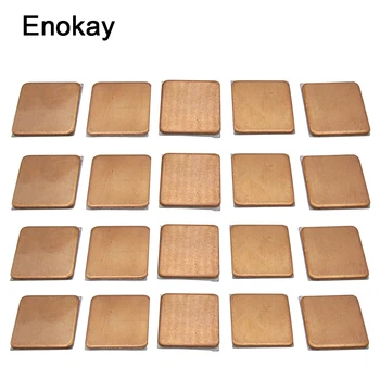 Wholesale 20 Pieces 2020 New Arrival Computer Controller 15x15x1mm Copper Heatsinks High Quality Use For Cooling Fan
Wholesale 20 Pieces 2020 New Arrival Computer Controller 15x15x1mm Copper Heatsinks High Quality Use For Cooling Fan