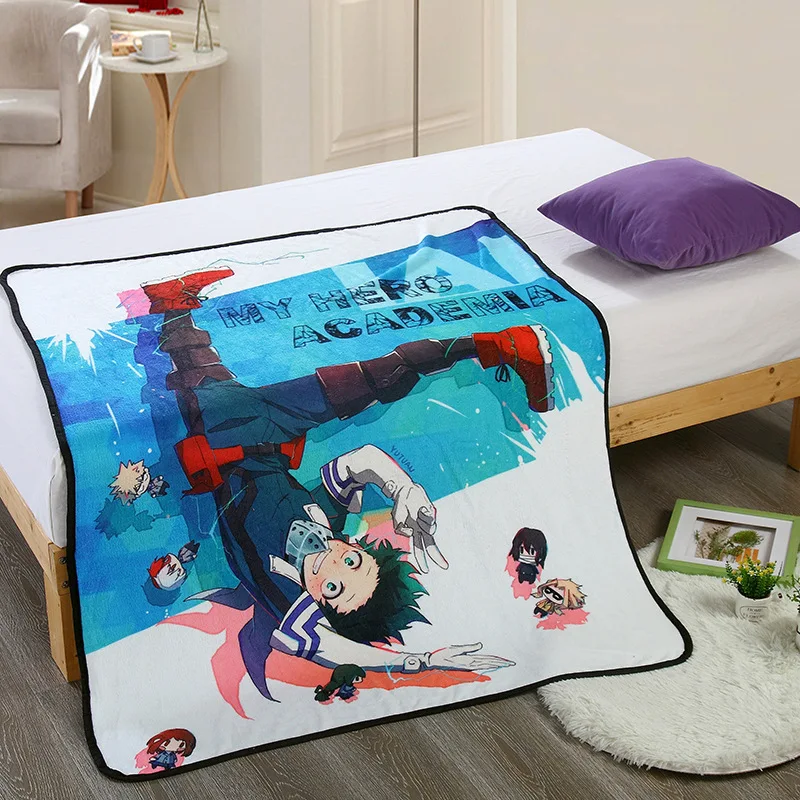 Anime My Hero Academia Cartoon Unicorn Velvet Plush Throw Blanket Floral Printed for Kids Girls Blanket for Couch Thin Quilt
Anime My Hero Academia Cartoon Unicorn Velvet Plush Throw Blanket Floral Printed for Kids Girls Blanket for Couch Thin Quilt