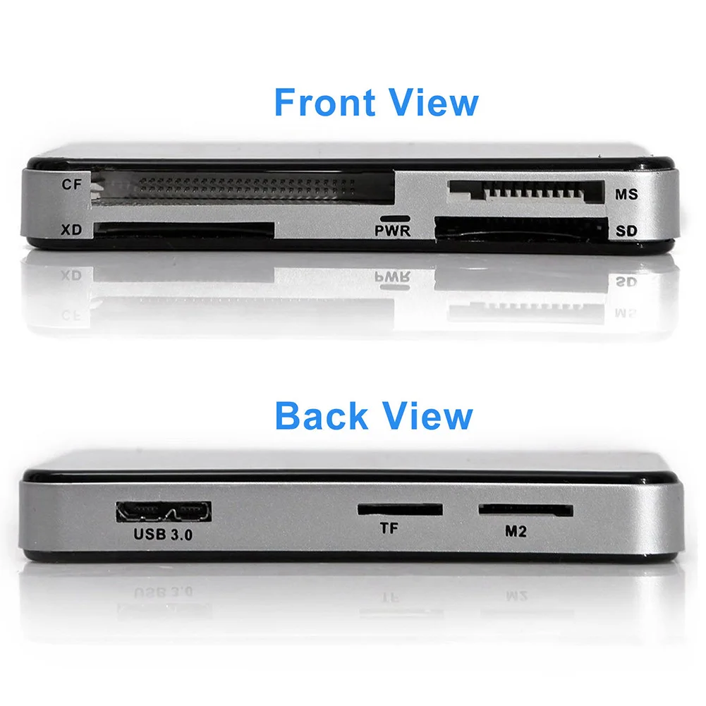 Universal Memory Card Reader USB 3.0 All In 1 Compact Flash CF Adapter Micro SD MS XD 5Gbps Multi-function Cards Readers JLRL88
Universal Memory Card Reader USB 3.0 All In 1 Compact Flash CF Adapter Micro SD MS XD 5Gbps Multi-function Cards Readers JLRL88